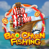 Bao Chuan Fishing game interface showing the underwater reef, weapon dock, and active targets